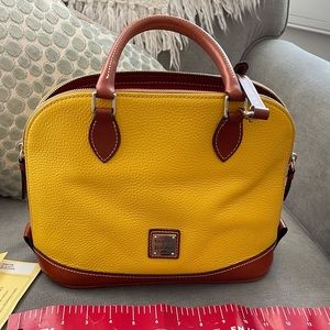 DOONEY & Bourke leather Domed Satchel (Authentic)